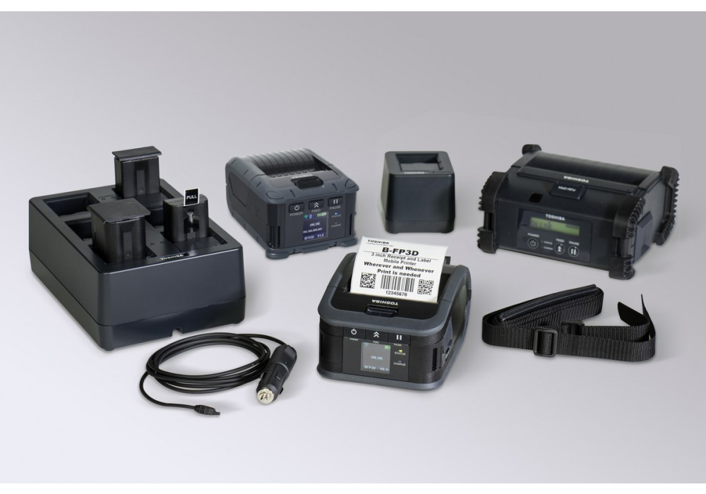 Mobile printer family with options